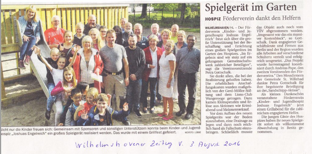 Wilhelmshavener-Zeitung---August-2016---Spielgerät-im-Garten
